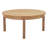 Modway Marina Premium Grade A Teak Wood Outdoor Patio Round Coffee Table in Natural