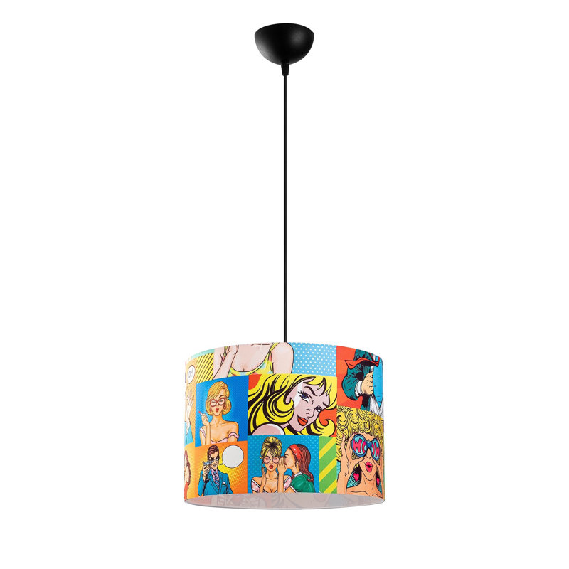 1 - Light Black Single Pendant