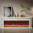 Solid + Manufactured Wood Freestanding TV Cabinet Fireplace-1094510441-1094510442