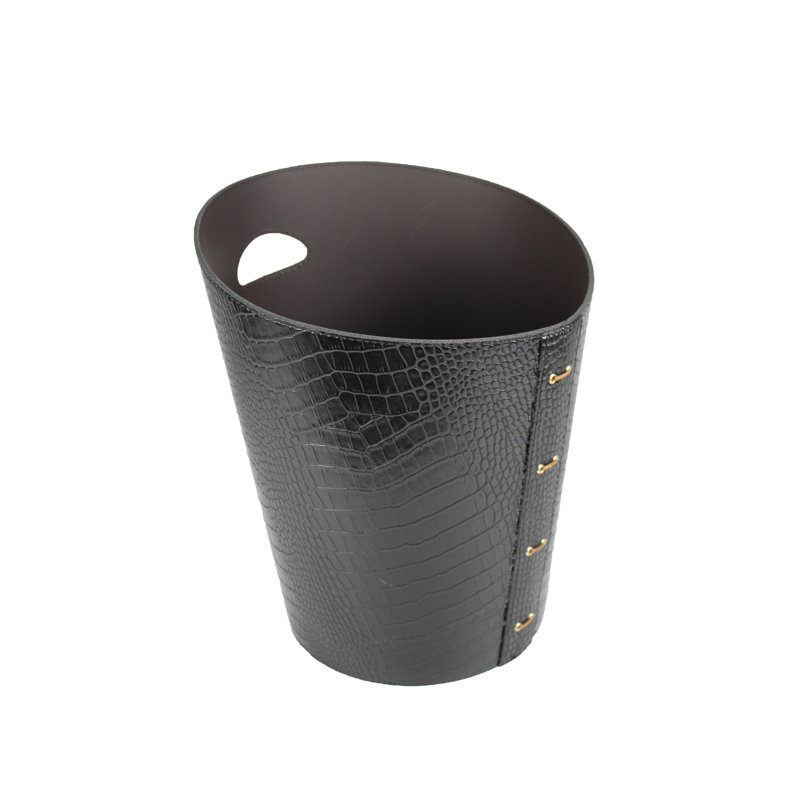 Surgener Open Waste Bin, Black