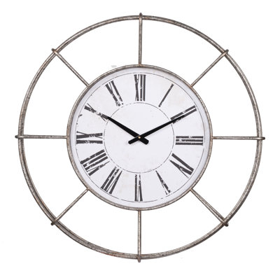 Horloge murale surdimensionnée Draughn