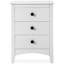 Mckown 45cm W Solid + Manufactured Wood Bedside Table-1705290922