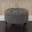 Reign Round Tufted Ottoman