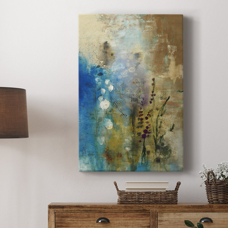 Immergé III - Cavas enveloppés de galerie, H 27 po x l 18 po