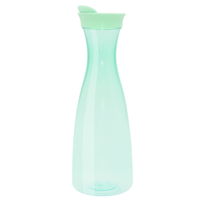 JuIce Jar w/ Flip-Open Lid (1.6 lt, 54 oz) - Green Tint