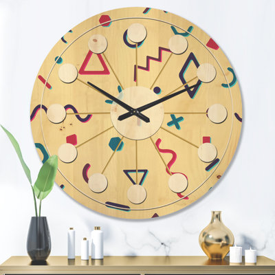 Solid Wood Wall Clock