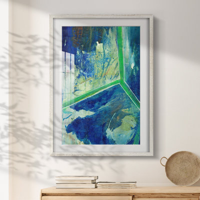 GeometricInCoolVI-Framed Print