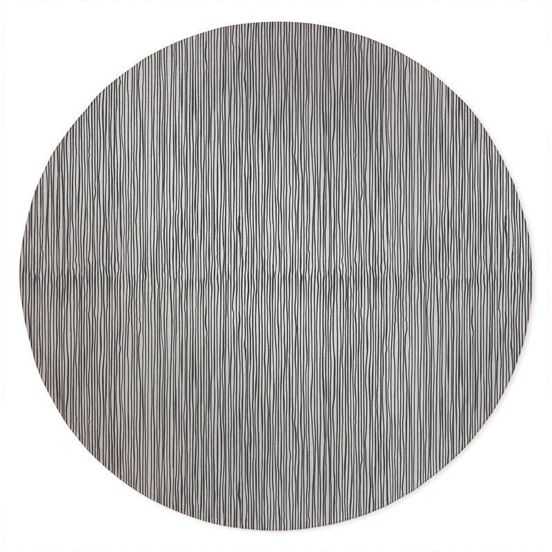 Tess Non-Slip Outdoor Rug, Round 5'