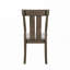Chaise rembourrée en tissu 2 pièces