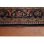 Tapis à teinture végétale antique pré-1900 3 x 5