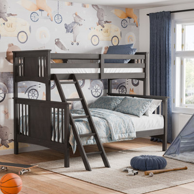 Sinniah Kids Twin Over Full Bunk Bed