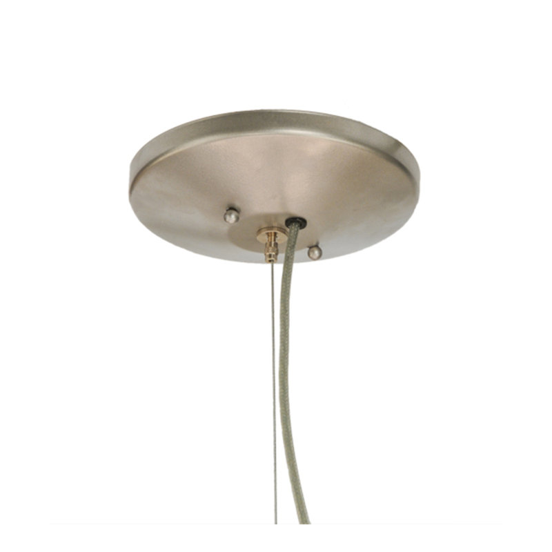 Cresencia 5 - Light Nickel Empire Pendant