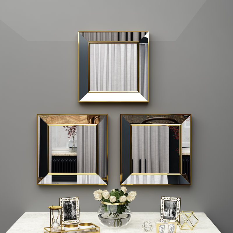 Culpepper Glass Flat Wall Mirror