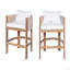 Ensemble de 2 tabourets de bar Matéria