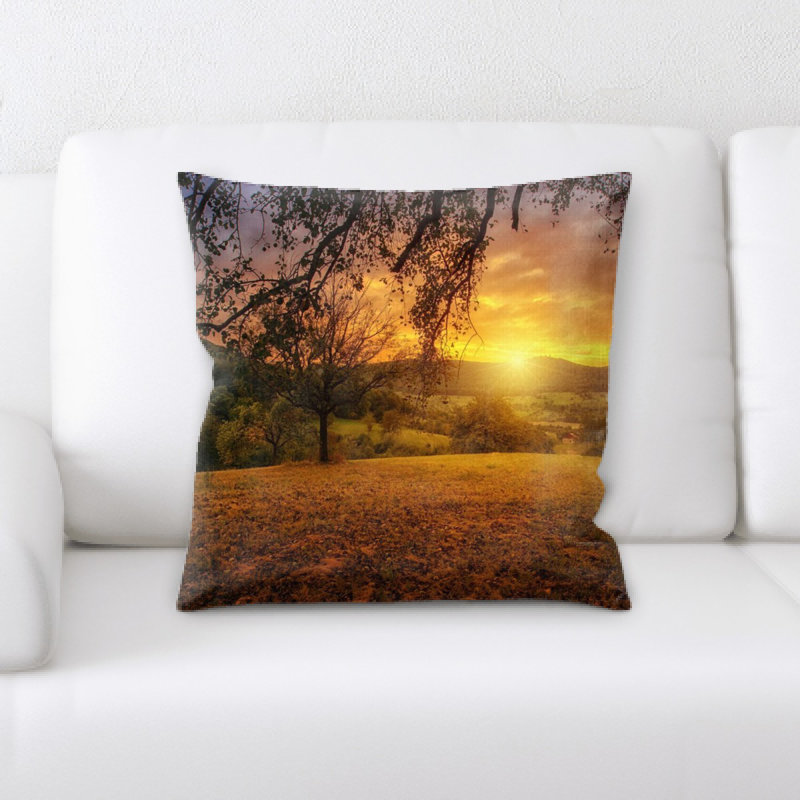 Coussin décoratif nature