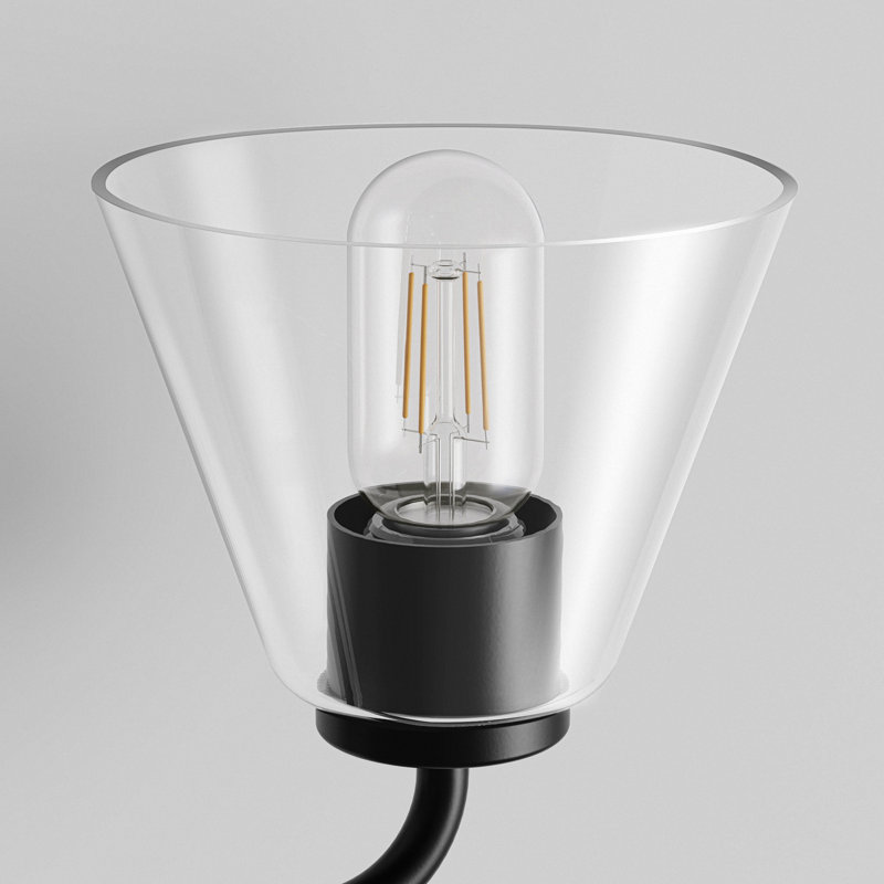 Luminaire suspendu encastré 3 lumières Aigars pour loft de couloir près du plafond, Clair