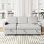 Canapé-lit avec rangement pour méridienne, bâbord, rembourrage moelleux et moelleux pour lit en L, support de coussin ergonomique-1343783369-1343783368