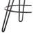 Galaxy Adjustable Height Counter Stool with Metal Frame