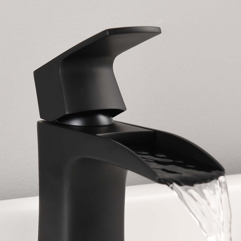 Robinet de salle de bain ADA, Noir mat