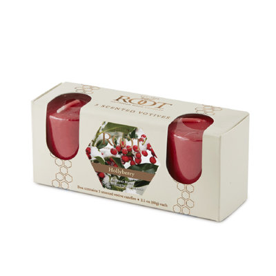 Bougie votive Hollyberry