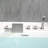 Waterfall Deck Mount Tub Faucet With Handheld Shower 5 Hole Bathtub Faucet Brass 3 Handle Tub Filler With Valve-108045813