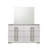Olivia Contemporary Style 6- Drawer Dresser Made With Wood In White. (INCLUDES DRESSER ONLY)