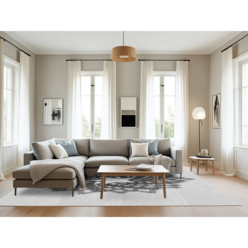 Tapis gris, Rectangle 8 pi x 10 pi