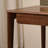 American style solid wood curved desk
