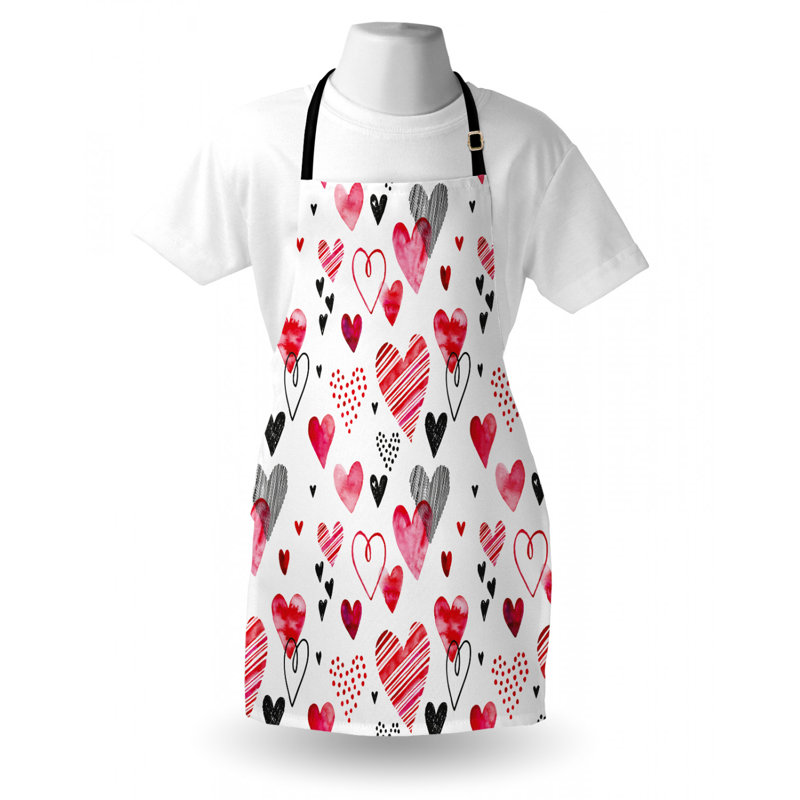 Valentine's Day Bib Apron