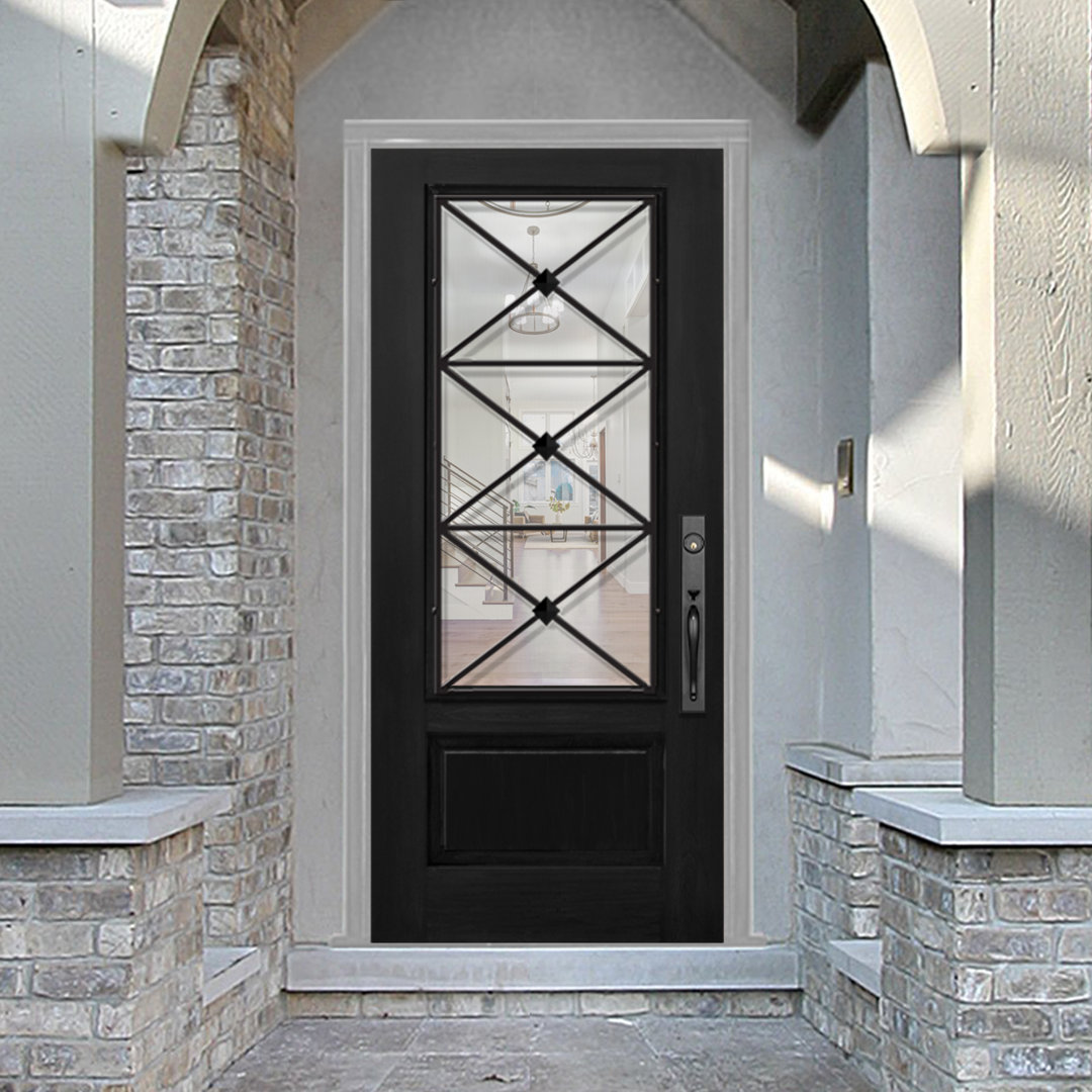 36x80 Republic Fiberglass Front Door Knockety Door 