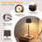 Cordless Table Lamp, 3 Color Stepless Dimming, Outdoor Led Lamps, For Dining Room