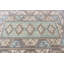 Tapis turc beige rétro en laine tissée à la main, idéal pour rehausser votre décor intérieur