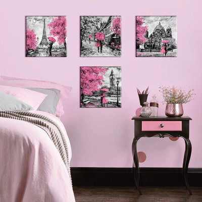 4 Piece Wrapped Canvas Print