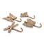Dragonfly Antique Gold Wall Hook Set
