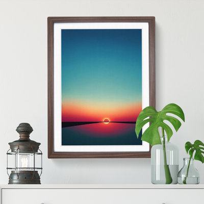 Mind Blowing Sunset - Framed Print