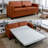 Rosely 77.9" Queen Vegan Leather Sleeper Sofa-1689216629
