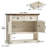 Elenora 35.4'' W Farmhouse Console Table with Storage Shelf, Drawers & Doors