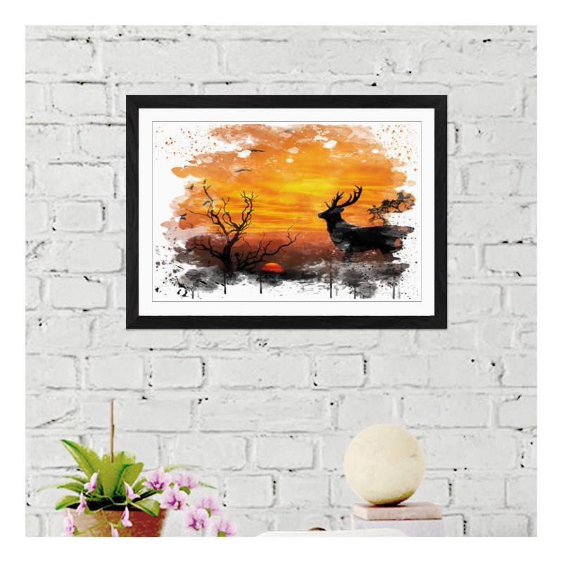 Print, 45cm H x 62cm W, Framed Picture