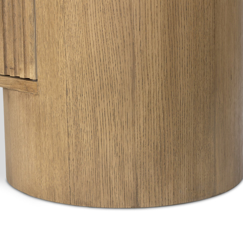 Giovani Media Console, Natural Light Oak