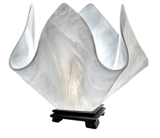 Lampe de table 11,25 po Amergin, Lotus
