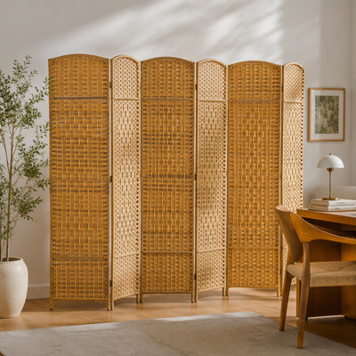 Cloison pliante en bois massif Sharod