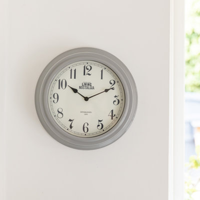 Living Nostalgia 25.5cm Wall Clock
