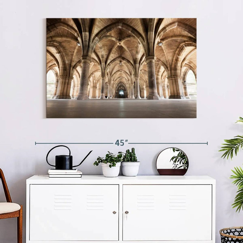 Lilie Glasgow University Cloisters, 26" H x 39" W