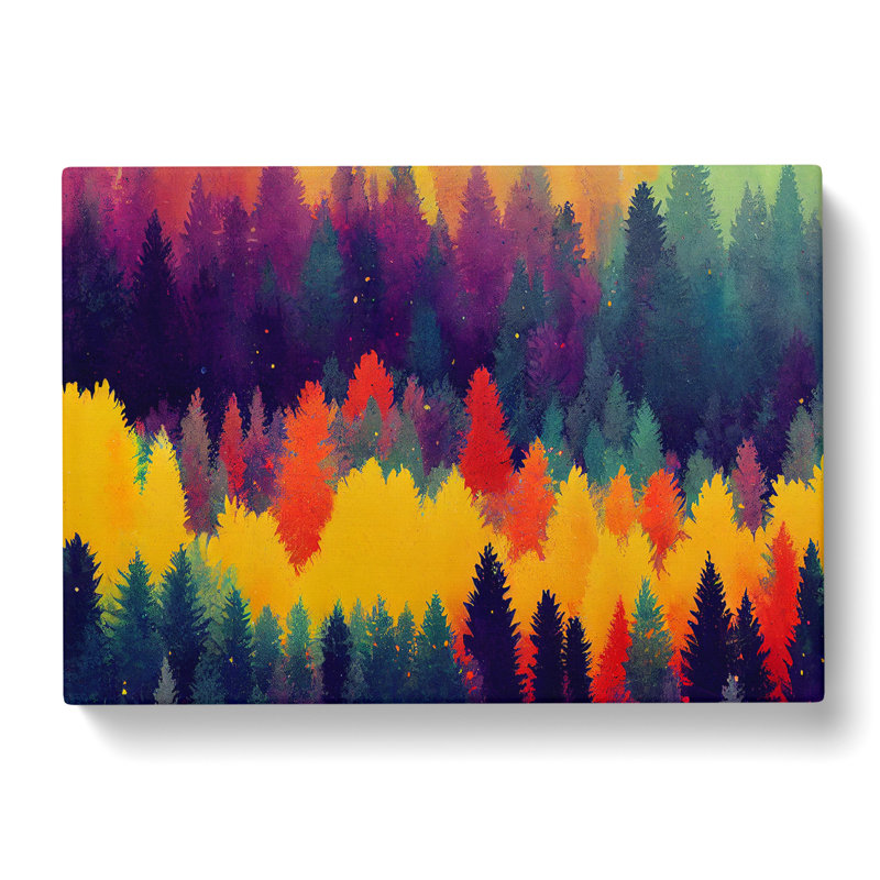 Forest Vol.3 Abstract - Wrapped Canvas, 35cm H x 50cm W x 3cm D