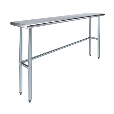 Stainless Steel Open Base Work Table
