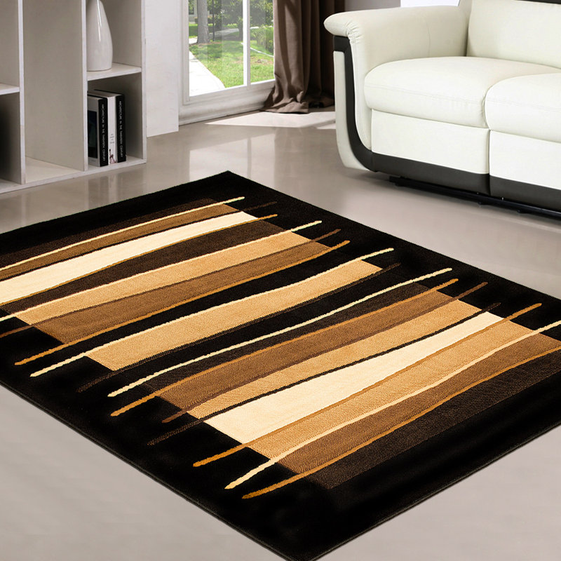 Striped Indoor Rug, 5'2" x 7'2"
