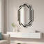 Miroir décoratif mural pour salle de bain
