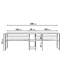 Nis Metal Base Writing Desk