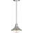 1-Light Indoor Brushed Nickel Mini Pendant