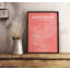 «Sacramento City Map», reproduction d'impression sur affiche en rose-24705603
